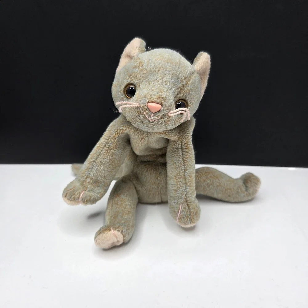 Ty Beanie Baby Scat the Cat Plush 8